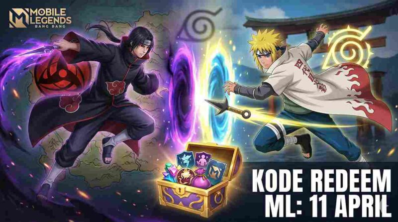 Update! Kode Redeem ML 11 April 2026: Sikat Hadiah Gratis di Tengah Demam Naruto Phase 2 (Foto: AI)