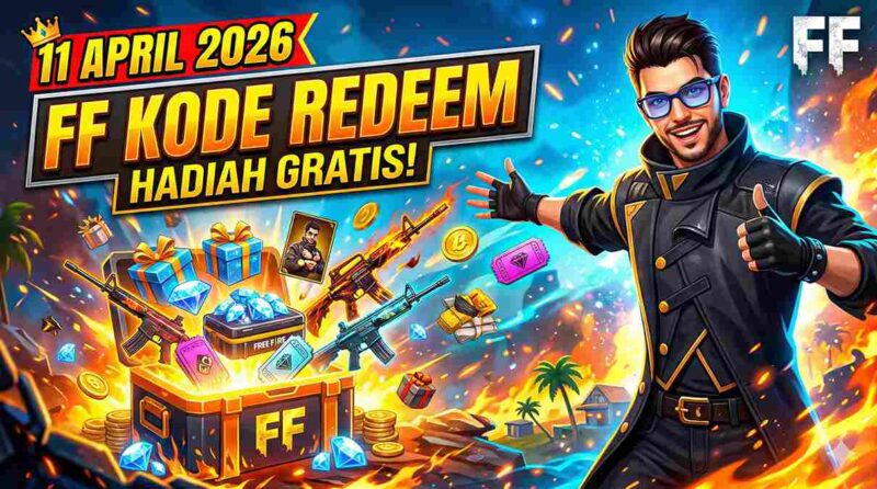 Banjir Hadiah Gratis, Intip Daftar Kode Redeem FF 11 April 2026 Terbaru Hari Ini (Foto: AI)