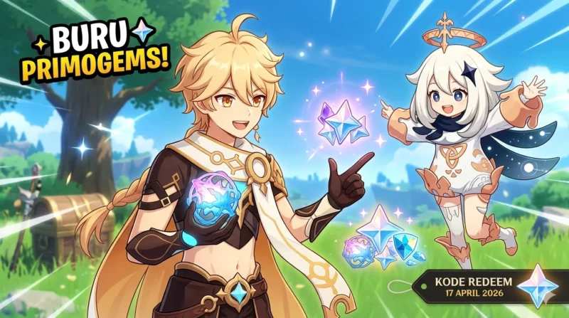Amunisi Gacha Gratis: Berburu Primogems Lewat Kode Redeem Genshin Impact 17 April 2026 (Foto: AI)