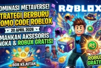 Dominasi Metaverse! Strategi Berburu Promo Code Roblox 20 April 2026: Amankan Aksesoris Langka dan Robux Gratis (Foto: AI)