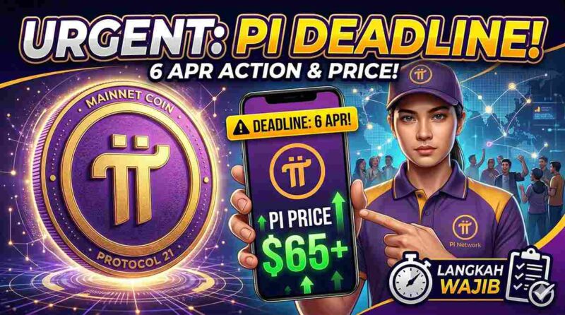 Pi Network Pasang Deadline 6 April! Ini Prediksi Harga dan Langkah Wajib bagi Pionir (Foto: AI)