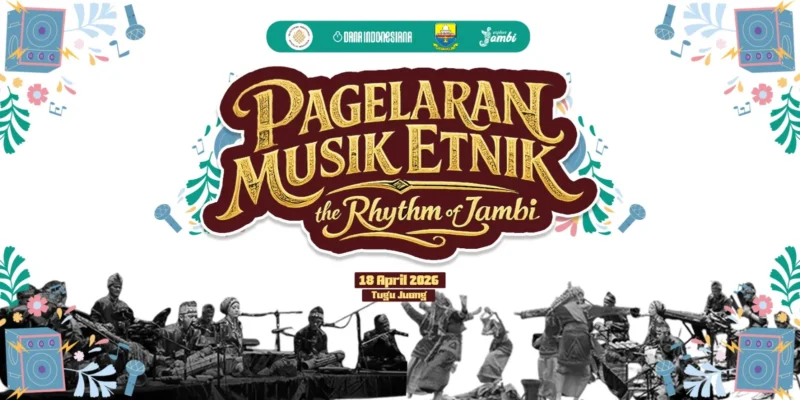 Pagelaran Etnik Tugu Juang Jambi Digelar 17–18 April 2026, Hadirkan Ragam Seni Budaya dan Pasar Kuliner Tradisional (Dok. Dinas Kebudayaan dan Pariwisata Provinsi Jambi)