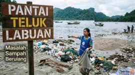 Ilustrasi. Ironi Teluk Labuan: Gelar Pantai Terkotor yang Sulit Lepas Meski Berkali-kali Dibersihkan (Foto: AI)