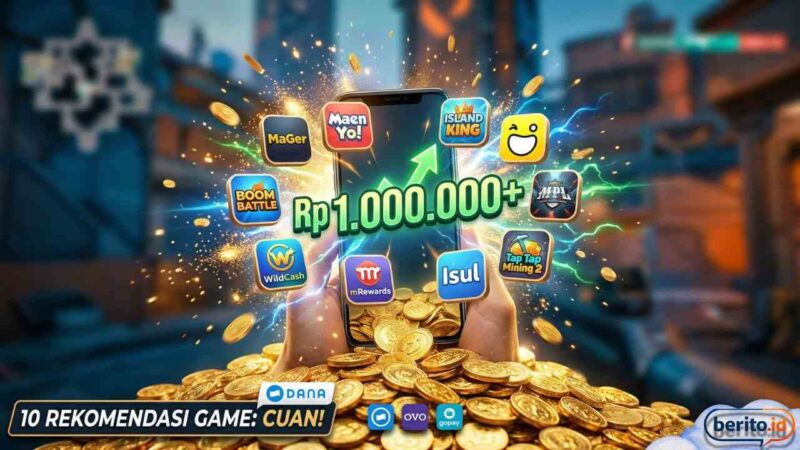 10 Rekomendasi Game Penghasil Uang Langsung Cair ke Rekening (Foto: Nd)