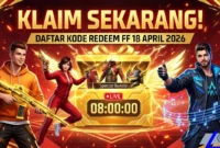 Klaim Sekarang! Daftar Kode Redeem FF Hari Ini 18 April 2026 untuk Miliki Bundle Spesial Garena (Foto: AI)