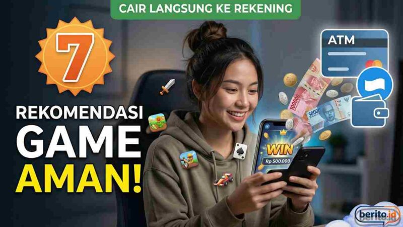 7 Rekomendasi Game Penghasil Uang Paling Aman (Foto: AI)