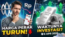 Harga Perak Antam Senin 6 April 2026 Turun Lagi, Saatnya Borong untuk Investasi?