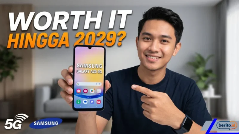 Review Samsung Galaxy A25 5G: Alasan Mengapa Ponsel Menengah Ini Tetap Worth It Digunakan hingga 2029 (Foto: AI)