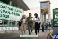 Jangan Terlambat! Ini Jadwal dan Prosedur Daftar Ulang SPAN-PTKIN 2026 di Berbagai Kampus (Foto: AI)