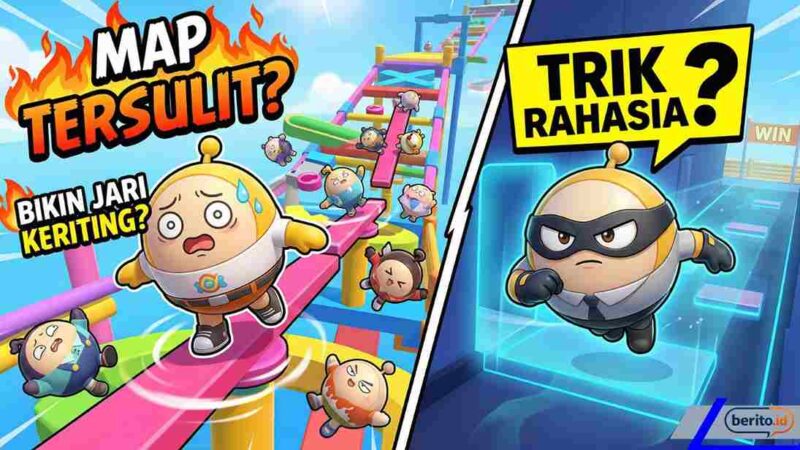 Map Tersulit Eggy Party Bikin Jari Keriting, Masih Yakin Bisa Menang Tanpa Trik Rahasia? (Foto: AI)