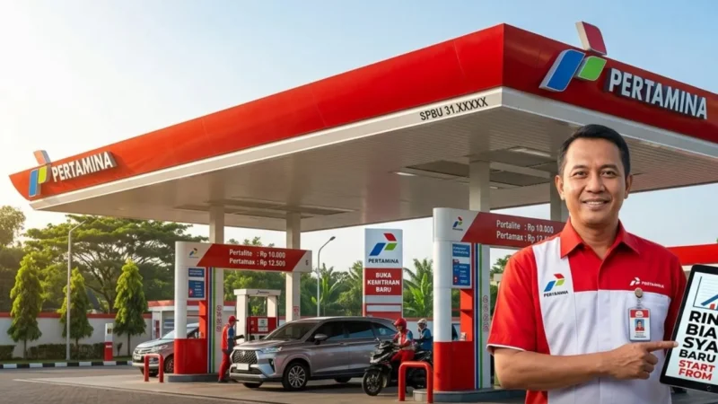 Rincian Biaya dan Syarat Terbaru Menjadi Mitra SPBU Pertamina (Foto: AI)