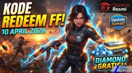 Update Spesial Jumat: Kode Redeem FF 10 April 2026 Resmi Garena, Ada Diamond Gratis! (Foto: AI)