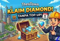 Klaim Diamond Tanpa Top-Up! Intip Daftar Kode Redeem TheoTown Terbaru Hari Ini 10 April 2026 (Foto: AI)