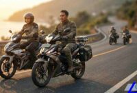 Touring Pakai Motor Bebek? Intip Pilihan Model Paling Irit dan Bertenaga untuk Jalur Lintas Provinsi (Foto: AI)