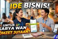 Cek Ide Bisnis Modal Kecil untuk Karyawan Beromzet Jutaan (Foto: AI)