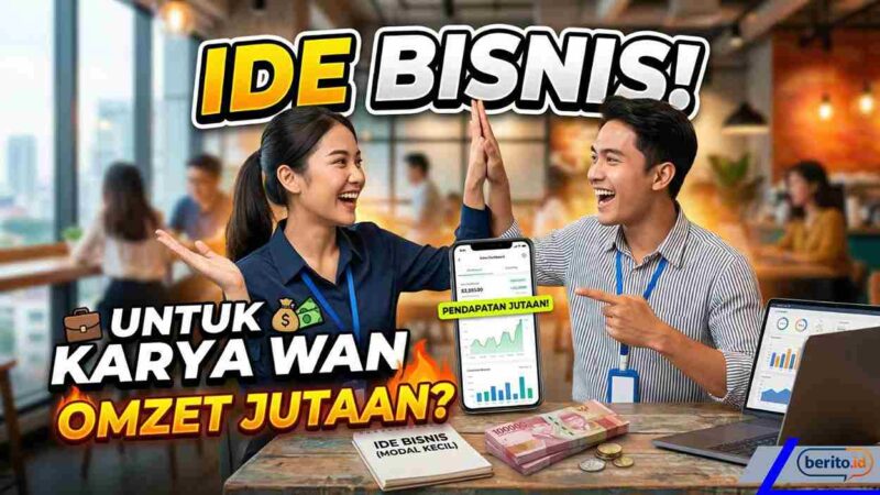Cek Ide Bisnis Modal Kecil untuk Karyawan Beromzet Jutaan (Foto: AI)
