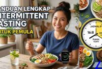 Panduan Lengkap Intermittent Fasting untuk Pemula: Jadwal Efektif dan Menu Harian (Foto: AI)