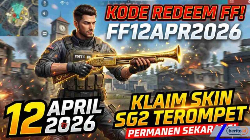 Buruan! Kode Redeem FF 12 April 2026: Klaim Skin SG2 Terompet Permanen Sekarang (Foto: AI)