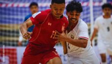 Timnas futsal Indonesia vs Thailand (X: @AseanFutsal/medcom)