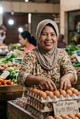 Update Harga Pangan 26 April 2026, Telur Ayam Rp31.950 per Kg, Segini Harga Cabai Rawit Merah