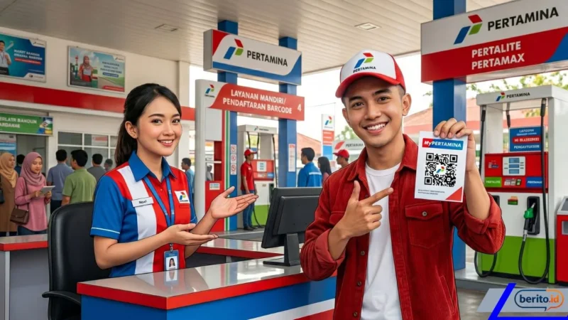 Barcode MyPertamina Hilang atau Rusak? Simak Cara Cepat Mengurusnya Kembali (Foto: Ai)