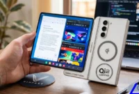 Dummy Samsung Galaxy Z Fold 8 Wide (Foto: Ai)