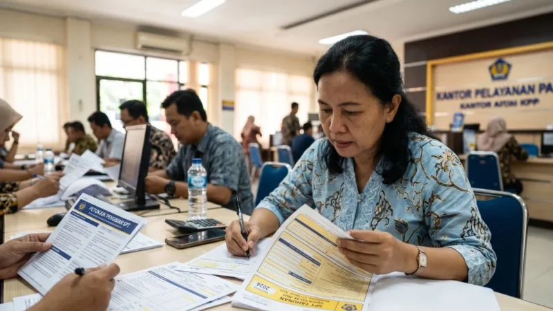 Batas Akhir Lapor SPT Tahunan 2025 Besok, Telat Kena Denda Administrasi (Foto: Ai)