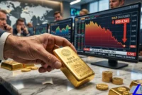Harga Emas Dunia Anjlok ke USD 4.541 Usai The Fed Tahan Suku Bunga (Foto: Ai)