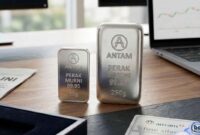 Harga Perak Antam Tak Bergeming di Akhir Pekan, Sentimen Global Masih Menanti Arah (Foto: AI)