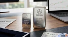 Harga Perak Antam Tak Bergeming di Akhir Pekan, Sentimen Global Masih Menanti Arah (Foto: AI)