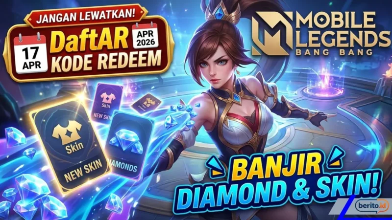 Jangan Sampai Terlewat! Cek Daftar Kode Redeem Mobile Legends (ML) Terbaru 17 April 2026: Banjir Diamond dan Skin (Foto: AI)