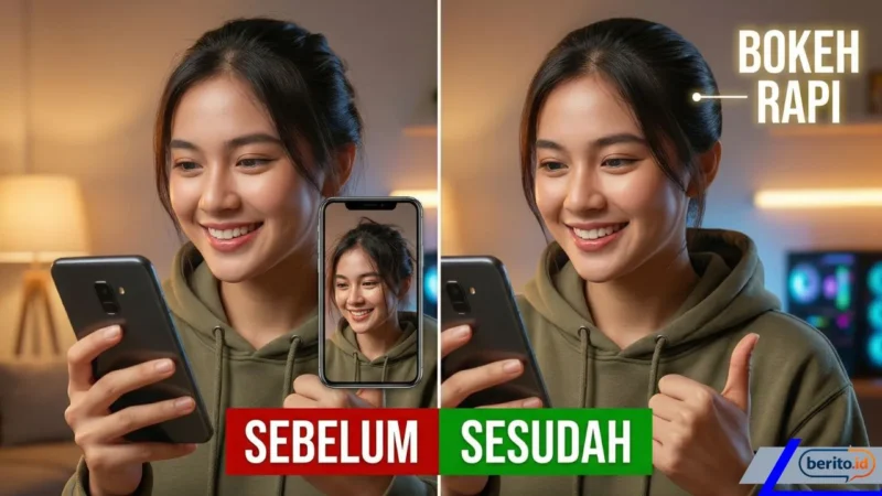 Seni Merapikan Helai Rambut: Rahasia Foto Portrait Bokeh yang Terlihat 