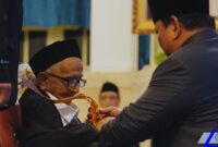 Nyak Sandang Donatur Pesawat Pertama RI Seulawah RI-001 Meninggal Dunia (doc. Setneg/voi)