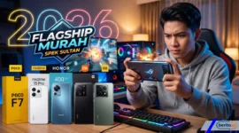 Daftar HP Flagship Murah Spek Sultan 2026 (Foto: Ai)