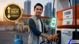 BBM dan LPG Nonsubsidi Melambung: Strategi Atur Budget Biar Mobilitas Tetap Jalan Tanpa Dompet Jebol (Foto: AI)