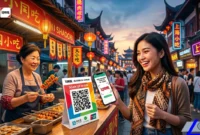 Siap-Siap! Jajan di China Kini Cukup Scan QRIS, Berlaku Mulai Akhir April (Foto: AI)