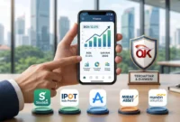 5 Aplikasi Investasi Saham Terbaik 2026 yang Terdaftar Resmi di OJK (Foto: AI)