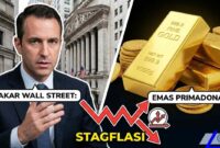 Emas Kembali Jadi Primadona di Tengah Risiko Stagflasi, Ini Kata Pakar Wall Street (Foto: AI)