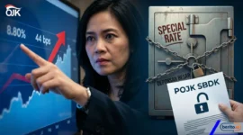 OJK Ungkap Alasan Bunga Kredit Bank Masih Tinggi (Foto: AI)
