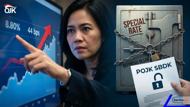 OJK Ungkap Alasan Bunga Kredit Bank Masih Tinggi (Foto: AI)