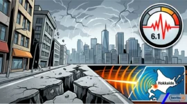 Gempa Magnitudo 6,1 Guncang Hokkaido Jepang, Pusat Berada di Sarabetsu (Ilustrasi: Ai)