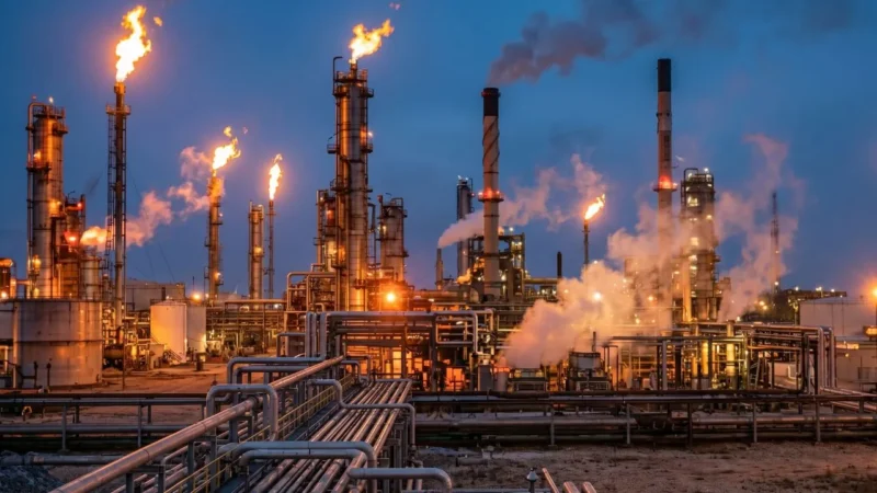 Harga Minyak Dunia Melonjak Usai Diplomasi AS-Iran Gagal, Brent Tembus USD 108 (Foto: Ai)