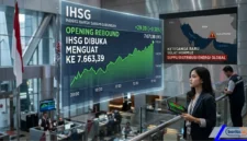 IHSG Dibuka Menguat ke 7.663, Dibayangi Ketegangan Baru di Selat Hormuz (Foto: AI)