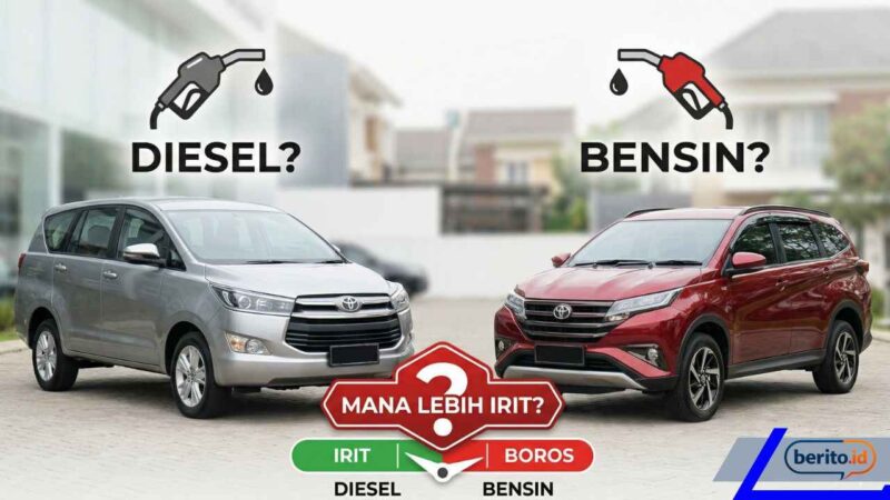 Cek Konsumsi BBM Toyota Innova dan Rush Sebelum Beli, Diesel atau Bensin juaranya? (Foto: AI)