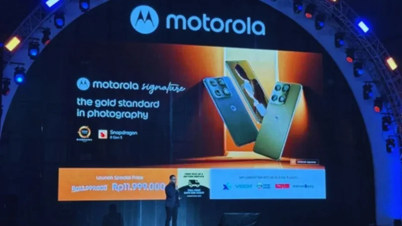 Motorola Signature Resmi di Indonesia: Flagship Tipis Snapdragon 8 Gen 5 dan Kamera 50MP Kwartet (Foto: Thomas Bosco/kumparan)