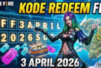 Survivor Wajib Tahu, Ini Kode Redeem FF 3 April 2026 Terbaru untuk Klaim Voucher Gratis (Foto: AI)