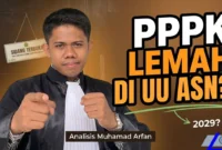 Kedudukan PPPK dalam UU ASN Dinilai Masih Lemah, Ini Analisis Mendalam Muhamad Arfan (Foto: JPNN/AI)