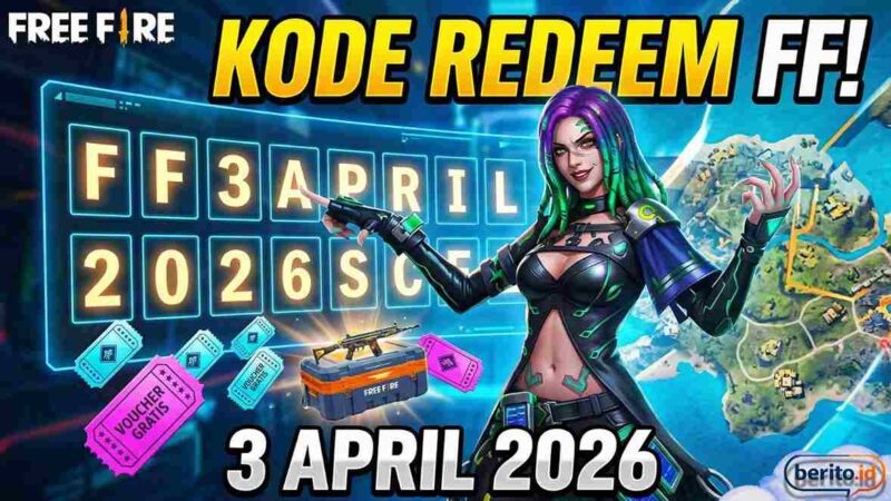 Survivor Wajib Tahu, Ini Kode Redeem FF 3 April 2026 Terbaru untuk Klaim Voucher Gratis (Foto: AI)
