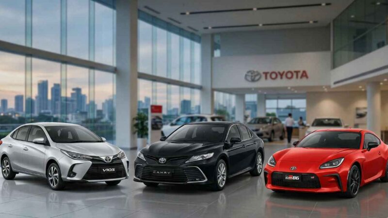 Daftar Harga Sedan Toyota April 2026: Dari Kelas Entry Level hingga Sport Mewah (Foto: AI)