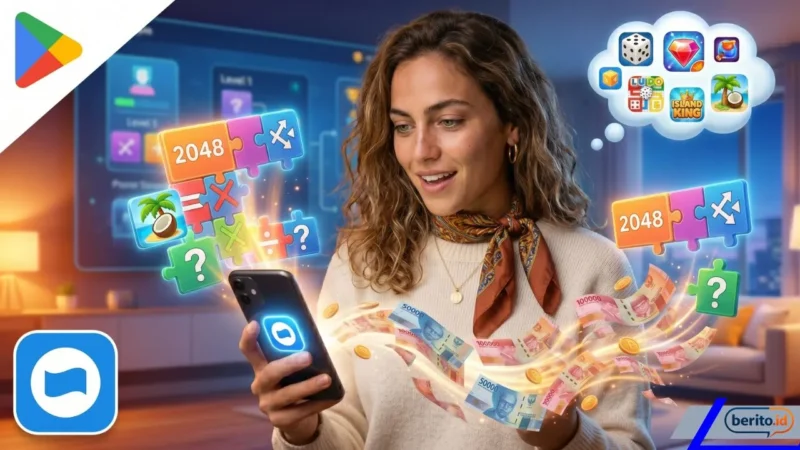 5 Game Asah Otak Penghasil Uang di Play Store yang Terbukti Membayar ke Saldo DANA (Foto: AI)